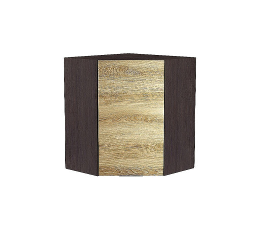 Шкаф верхний угловой Терра W, цвет: Ель Карпатская