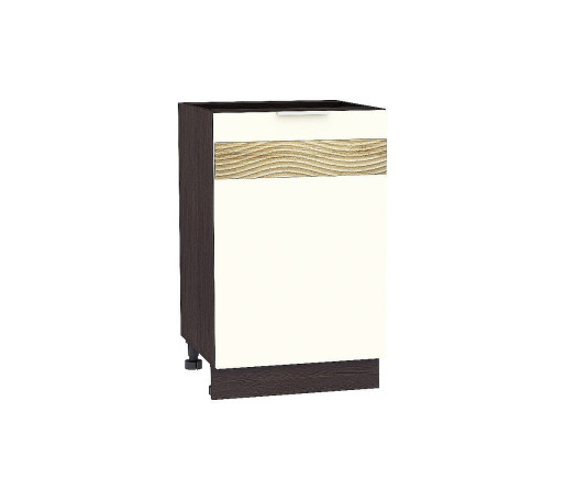 Шкаф нижний с 1-ой дверцей Терра DL, цвет: Ваниль софт