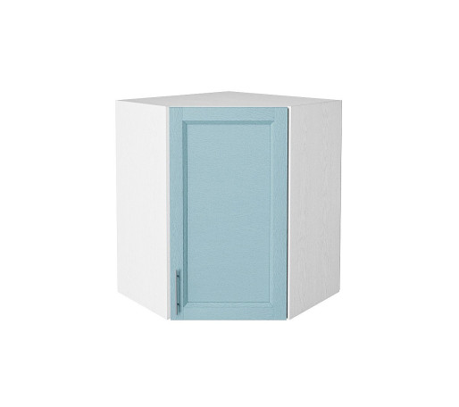 Шкаф верхний угловой Сканди, цвет: Sky Wood