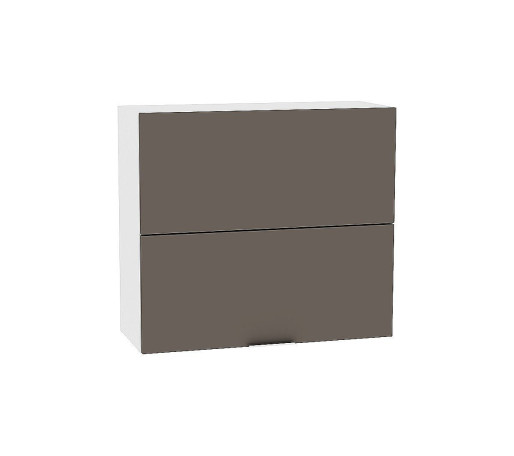 Шкаф верхний горизонтальный с подъемным механизмом Терра, цвет: Смоки Софт