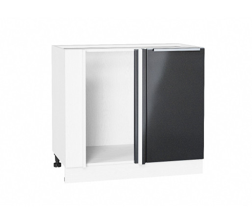 Шкаф нижний угловой Фьюжн, цвет: Anthracite