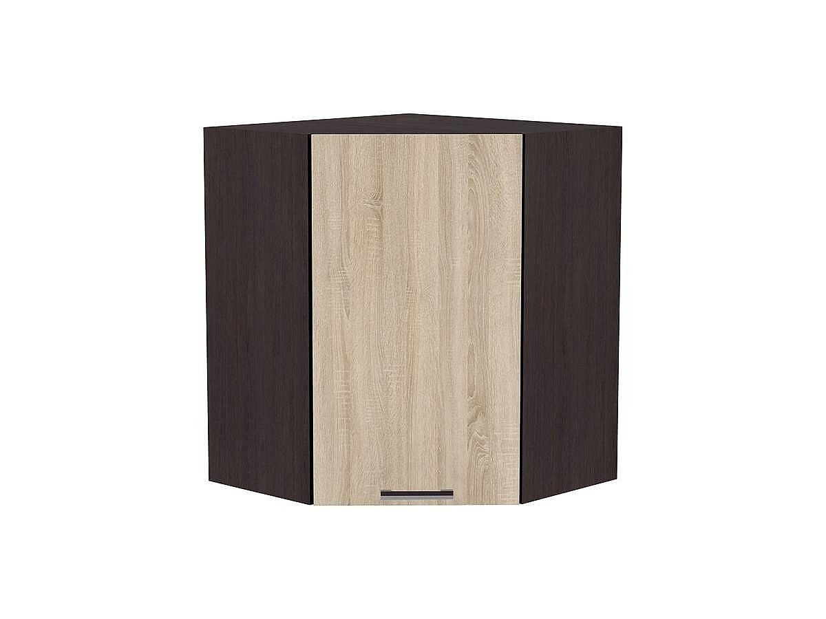 Шкаф верхний угловой Брауни, цвет: Дуб сонома Шкаф верхний угловой Брауни, цвет: Дуб сонома