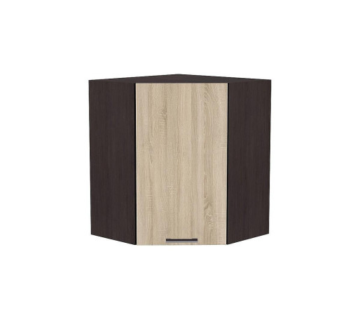 Шкаф верхний угловой Брауни, цвет: Дуб сонома