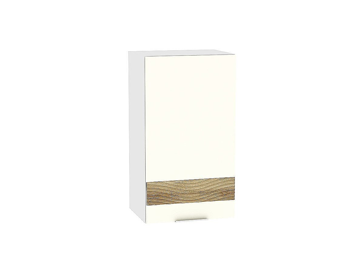 Шкаф верхний с 1-ой дверцей Терра DR, цвет: Ваниль софт Шкаф верхний с 1-ой дверцей Терра DR, цвет: Ваниль софт