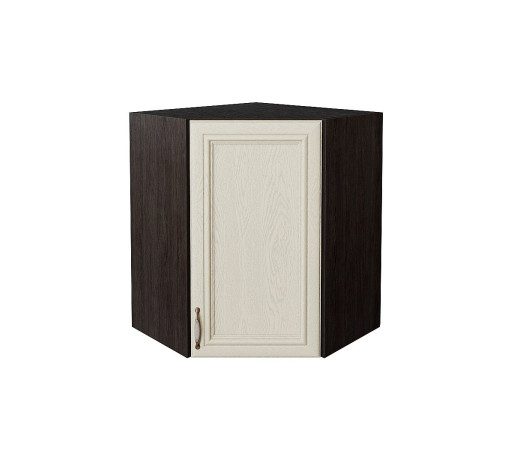 Шкаф верхний угловой Шале, цвет: Ivory