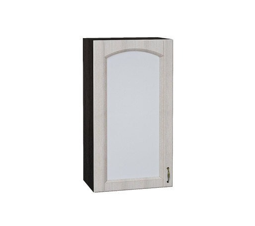 Шкаф верхний с 1-ой остекленной дверцей Верона L, цвет: Ясень золото