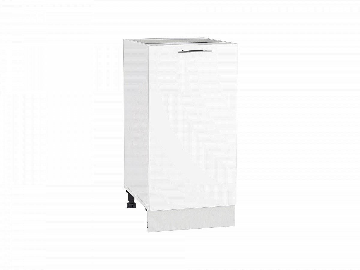 Шкаф нижний с 1-ой дверцей Валерия-М, цвет: Белый глянец Шкаф нижний с 1-ой дверцей Валерия-М, цвет: Белый глянец