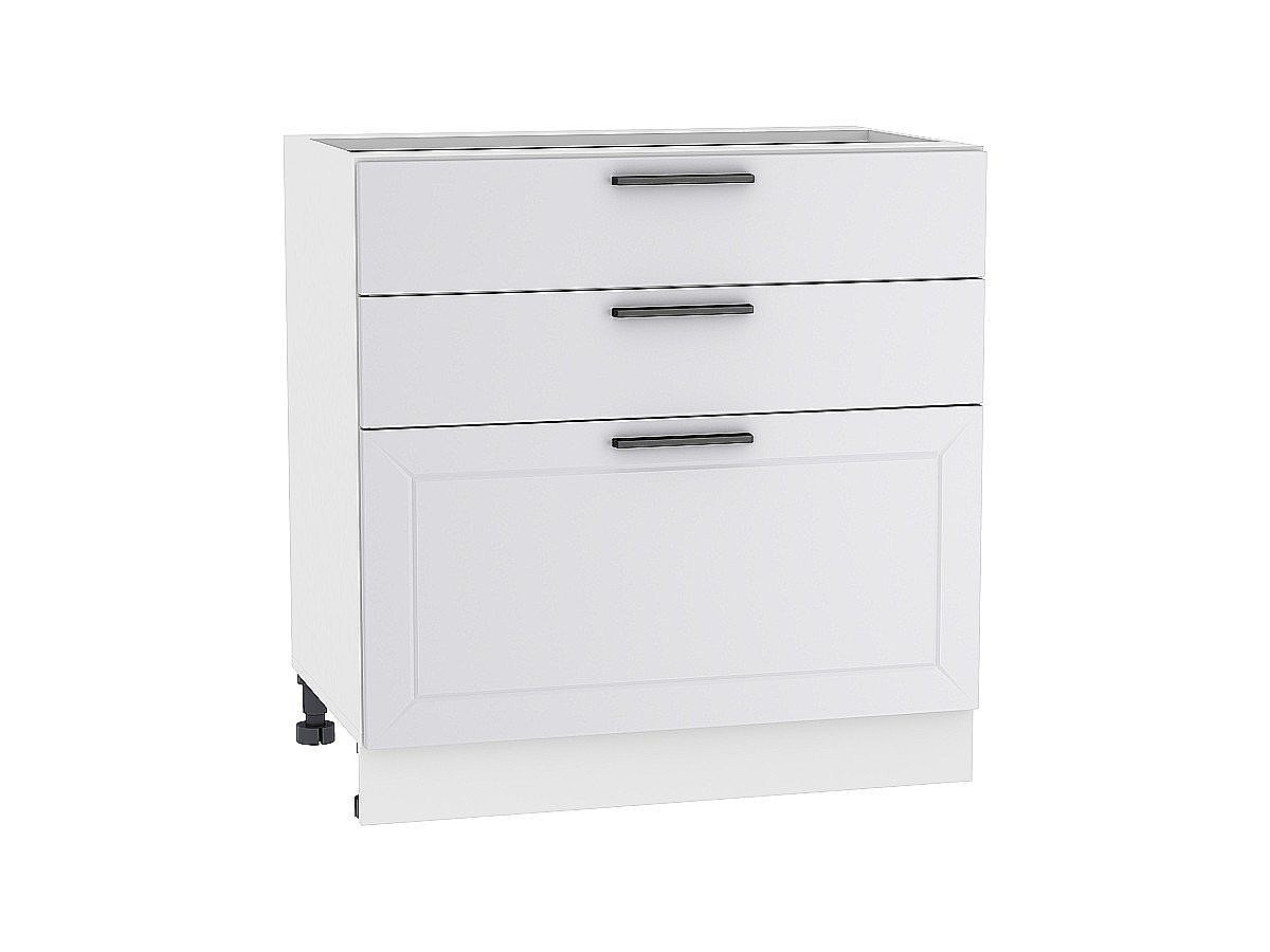 Шкаф нижний с 3-мя ящиками Глетчер, цвет: Гейнсборо Силк Шкаф нижний с 3-мя ящиками Глетчер, цвет: Гейнсборо Силк