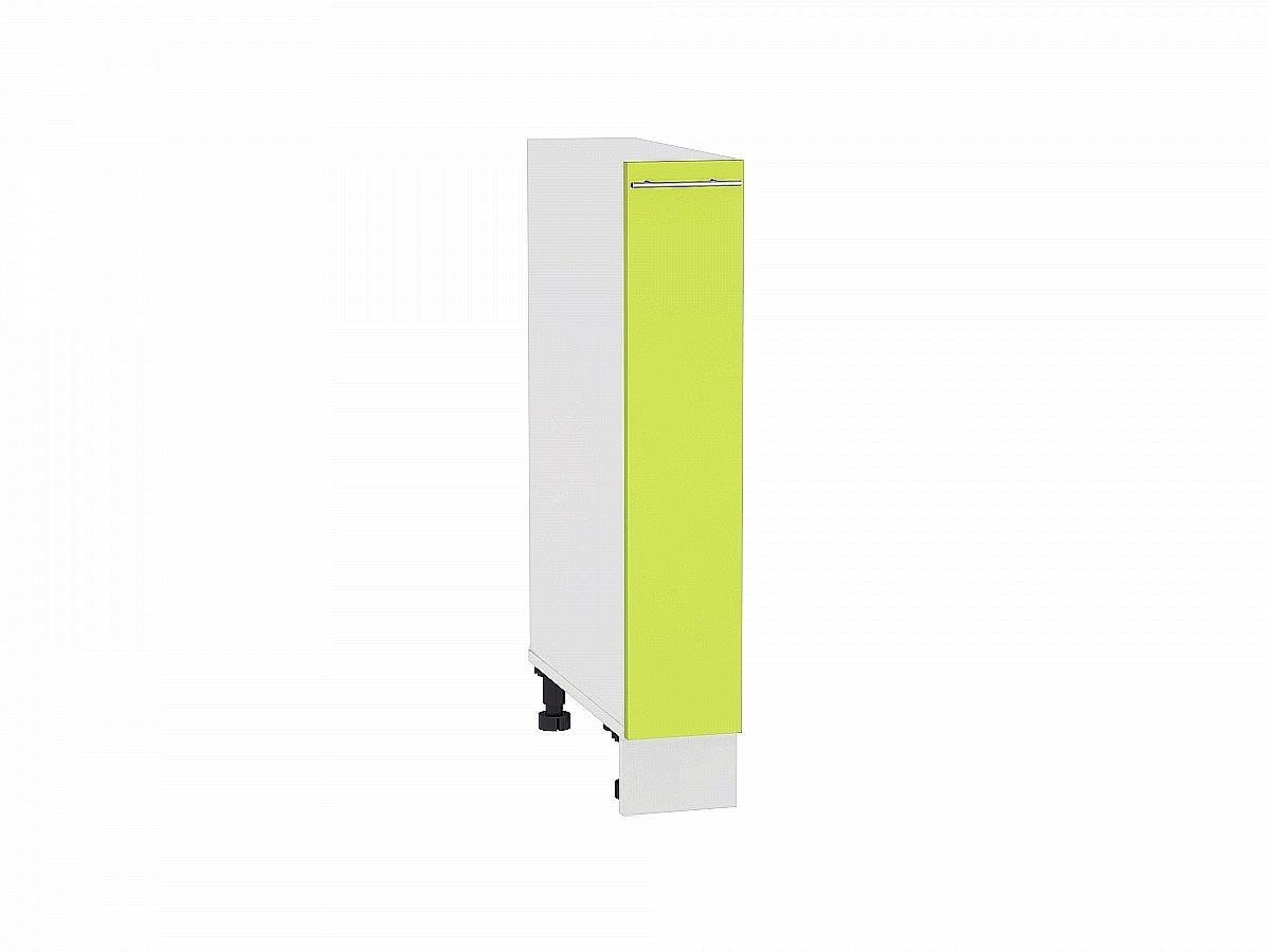 Шкаф нижний бутылочница Валерия-М, цвет: Лайм глянец Шкаф нижний бутылочница Валерия-М, цвет: Лайм глянец