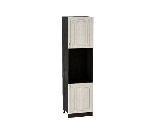 Шкаф пенал с 2-мя дверцами под технику Верона R, цвет: Ясень золото