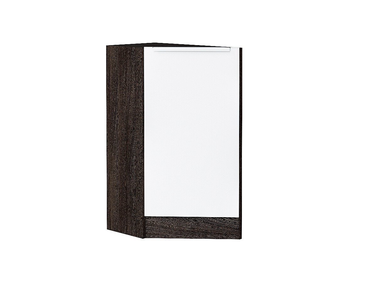 Шкаф нижний торцевой Фьюжн, цвет: Silky White Шкаф нижний торцевой Фьюжн, цвет: Silky White