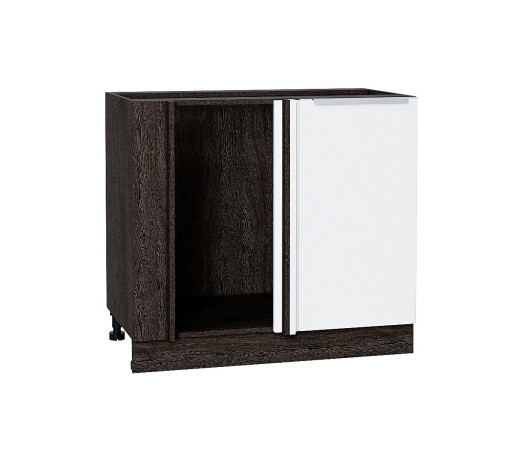 Шкаф нижний угловой Фьюжн, цвет: Silky White