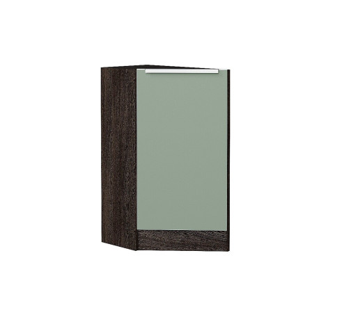 Шкаф нижний торцевой Фьюжн, цвет: Silky Mint